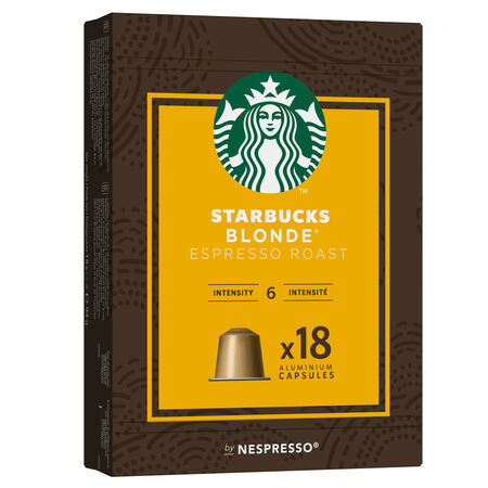 Café blonde intensidad 6 Starbucks 18 caps