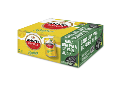 Cerveza Radler Amstel 33 cl Limón P12