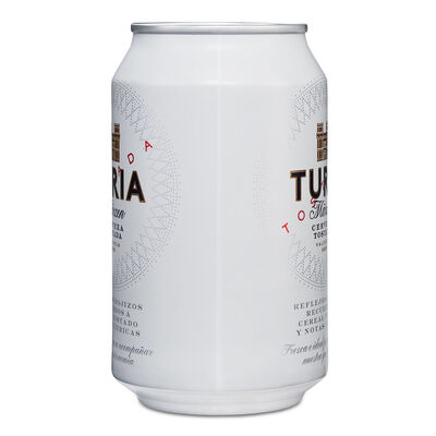 Cerveza tostada Turia lata 33cl