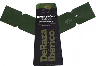 Jamón de cebo 50% raza ibérica pieza 8k aprox