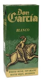 Vino blanco Don García brik 1l