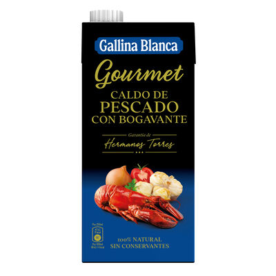 Caldo Gourmet de Pescado con bogavante Gallina Blanca 1l