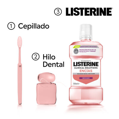 Enjuague bucal con menta suave para enc&iacute;as Listerine 500ml