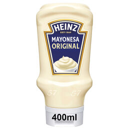 Mayonesa bocabajo Heinz 400ml