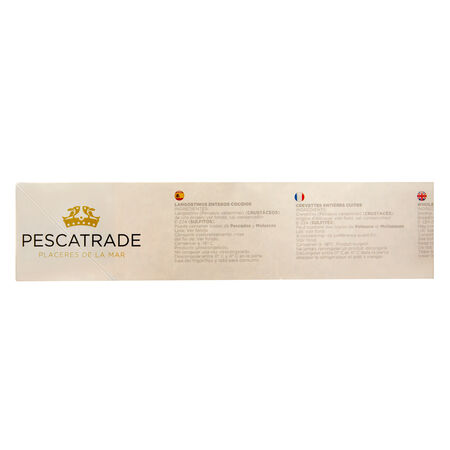 Langostino cocido Pescatrade 900g 27-36 piezas