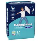Pañal braga Happyjama niño 4-7años 17 uds