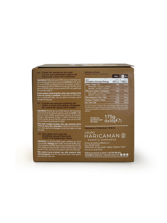 Cereales mini rellenos de cacao y avellanas Cerides 175g