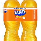 Refresco naranja Fanta botella 2l pack 2