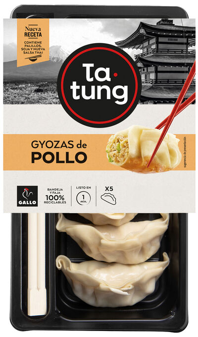 Gyoza de pollo Ta-Tung 144g 