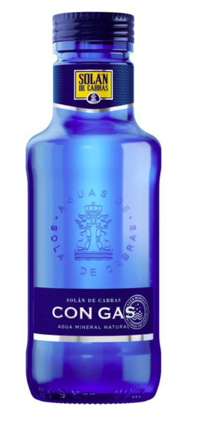 Agua con gas Solan de Cabras 33cl