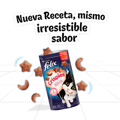Snacks de salmón y trucha para gatos Felix 45g