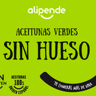 Aceitunas sin hueso Alipende 400g