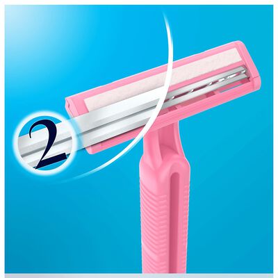 Maquinillas Desechables Para Mujer Gillette Blue II Plus 5 + 1 Uds