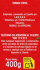 Tomate frito origen nacional sin gluten Alipende p3 400g