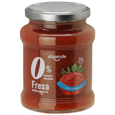 Mermelada diet fresa sin az&uacute;car a&ntilde;adido Alipende 350g