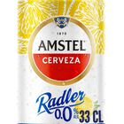 Cerveza sin alcohol con limón Amstel Radler 0,0% lata 33cl