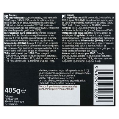 Crepes Creapan 6 Unidades
