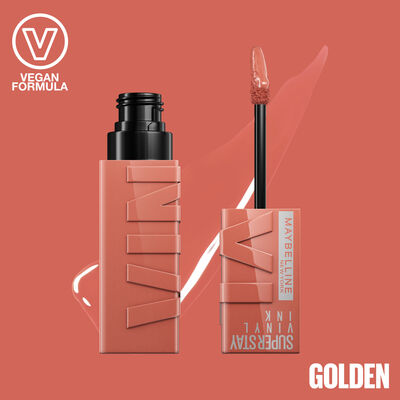 Labial Líquido Superstay Vinylink 16H Maybelline 105 Golden