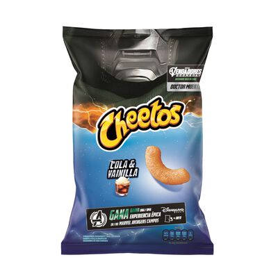 Snack de maíz con sabor a cola y vainilla Cheetos 75g