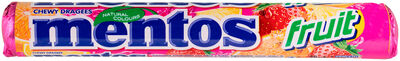 Caramelo masticable con zumo de frutas Mentos 38g