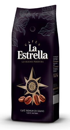 Caf&eacute; en grano premium La Estrella 500g