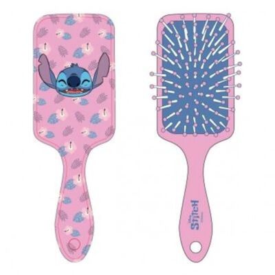 Cepillo pelo Stitch rosa