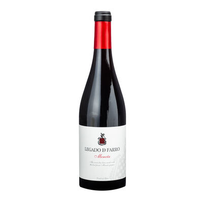 Vino tinto Legado de Farro menc&iacute;a