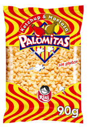 Palomitas sin gluten Risi 90g ketchup y mostaza