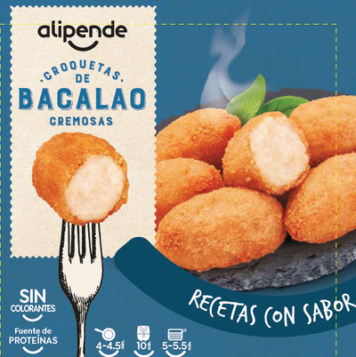 Croquetas Alipende 400g bacalao