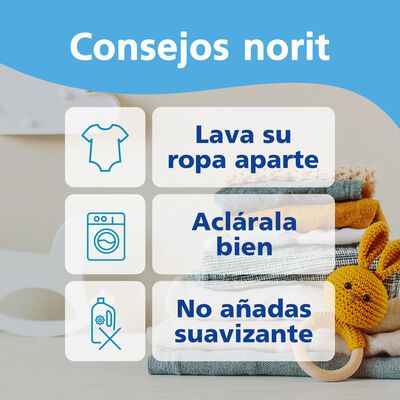 Detergente líquido Norit 32 lavados bebé para pieles atópicas