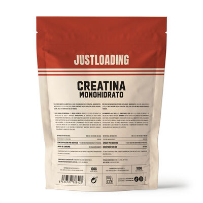 Creatina monohidrato sabor neutro Just Loading 100g
