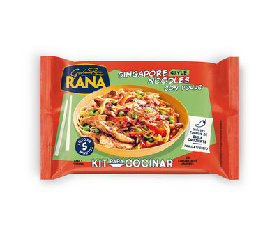 Pasta fresca kit noodles singapore con pollo Rana 400g