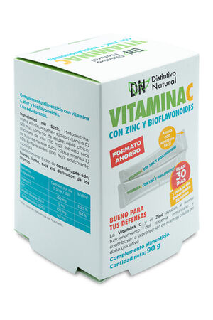 Vitamina C distintivo natural 30 unidades