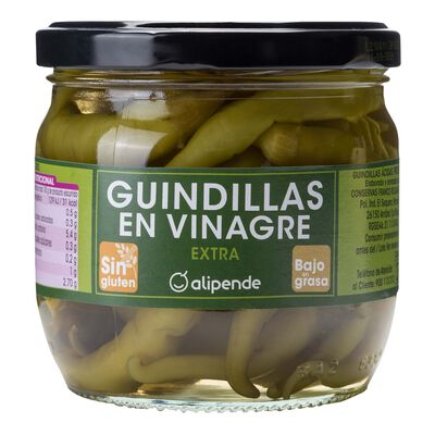 Guindillas en vinagre sin gluten Alipende 130g