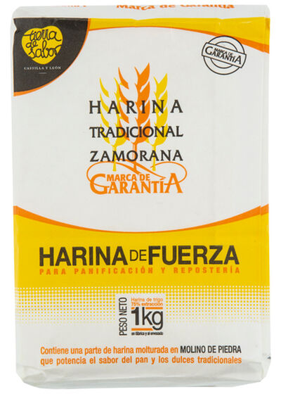 Harina de fuerza para repostería Zamorana 1kg