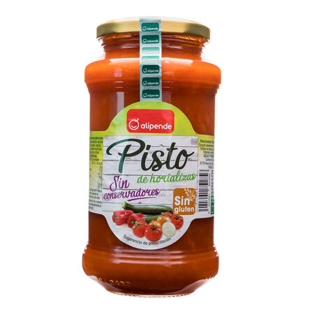 Pisto de hortalizas sin gluten Alipende 570g