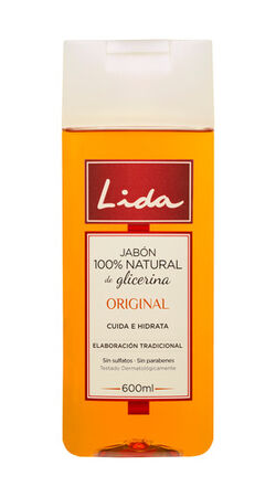 Jabón líquido Lida 600ml de glicerina 100% natural