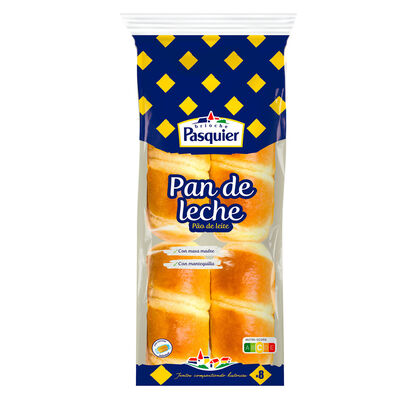 Pan de leche brioche Pasquier 8 uds 280g con masa madre