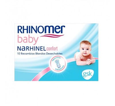 Aspirador nasal recambio baby Rhinomer 10 unidades