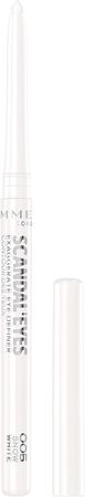 Delineador de ojos Rimmel Scandaleyes 005 snow white