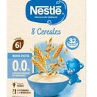 Alimento infantil papilla sin az&uacute;car a&ntilde;adido 8 cereales Nestl&eacute; 480g