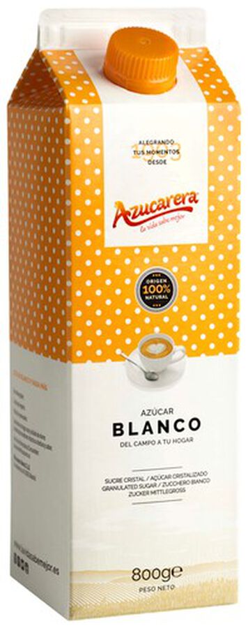 Az&uacute;car blanco Azucarera 800g brick