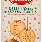 Galleta de Navidad de manzana y canela Cu&eacute;tara 157gr