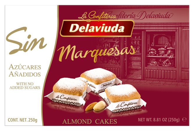 Marquesas sin azúcar Delaviuda 250g
