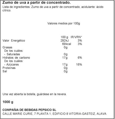 Mosto Blanco Greip 1L