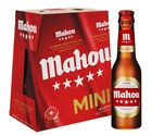 Cerveza rubia mini Mahou 5* 20cl pack 6