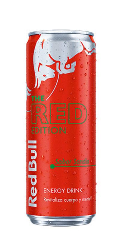 Bebida energética Red Bull sabor sandía Red Bull 35,5 cl