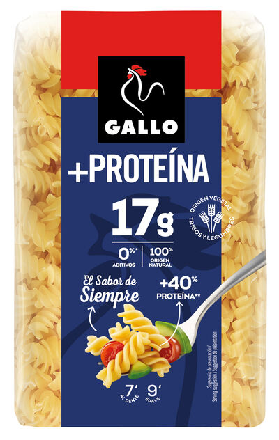 Helice con + proteína Gallo 400g