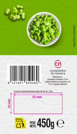 Habas baby Alipende 450g