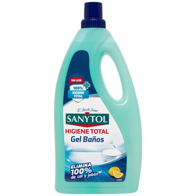 Limpiador en gel Sanytol 1,2l ba&ntilde;o higiene total